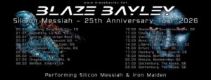 Blaze Bayley - Silicon Messiah 25th anniversary Tour 2026