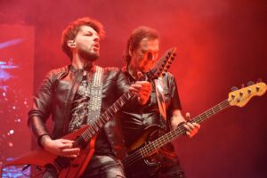 Musik aus Leidenschaft: Fabian 'Dee' Dammers (links) und Peter Baltes Seele‘ im deutschen Heavy Metal