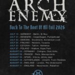 Arch Enemy - Back To The Root Of All Evil Tour 2026