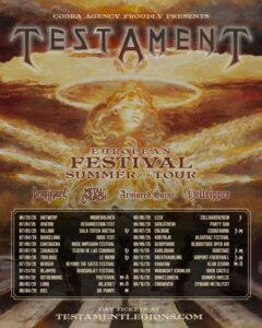Testament - European Summer Tour 2026