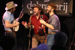 Die Yonder Boys im Februar 2026 in De Brauerij Kranenburg-Niel