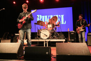Die Luca Holkenborg Band im Anfang März 2026 beim Bikkel Blues Vlierden