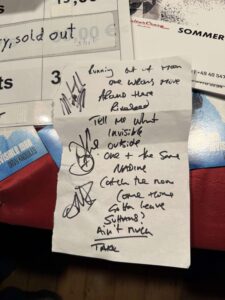 Setlist Davy Knowles