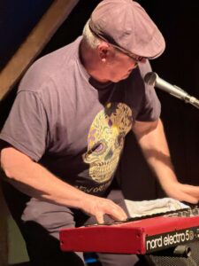 Cedric Le Goeuf lässt die Finger fliegen