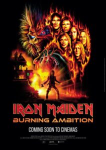 Iron Maiden- Burning Ambition Kinoplakat