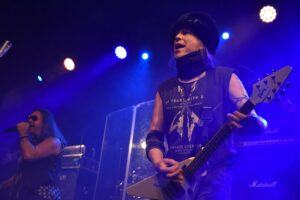 Michael Schenker und Sänger RD Liapakis