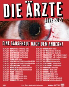 Die Ärzte live 2027