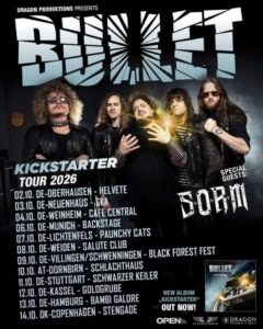 Bullet - Kickstarter European Tour 2026