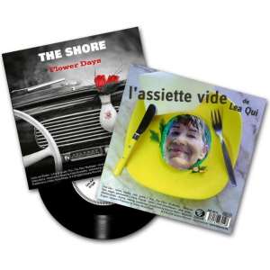 The Shore / Flower Days & Lea Qui / L’assiette Vide – 7“ Split Single-Review