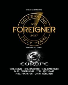 Foreigner - 50 Years Tour 2027