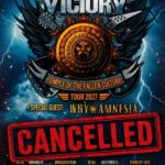 Victory – 'Temple Of The Fallen Culture'-Tour 2027 - abgesagt Victory – 'Temple Of The Fallen Culture'-Tour 2027 - abgesagt