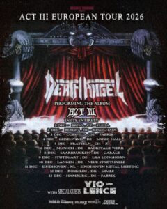 Death Angel Act III Tour 2026