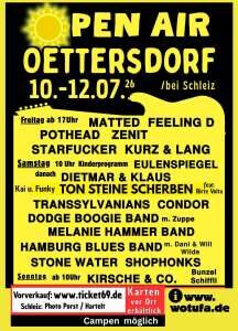 Oettersdorf wird 2026 zum 34. Mal zu einer Hochburg für Livemusikfans