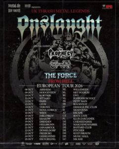 Onslaught - The Force From Hell Tour 2026 Teil 2
