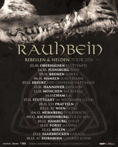 Rauhbein / Rebellen & Helden-Tour 2026
