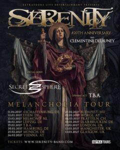 Serenity - Melancholia Tour 2027 / 20 Years Of Serenity