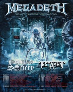 Megadeth Europa Tour 2027