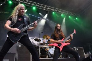 Volle Power: Nevermore in der Parkbühne Leipzig