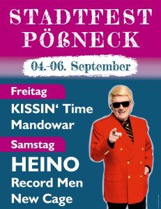 Stadtfest Pößneck 4.-5. September 2026