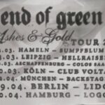 End Of Green - Ashes & Gold Tour 2027