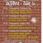 Hängerbänd 20 Jahre Konsequent Erfolglos Tour Oktober 2026