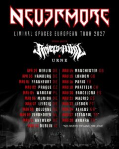 Nevermore - Liminal Spaces European Tour 2027