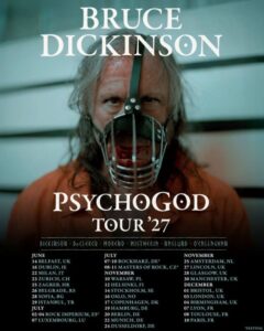 Bruce Dickinson - PsychoGod Tour 2027