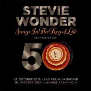 Stevie Wonder / Konzertbericht, 26.10.2026, Lanxess-Arena, Köln